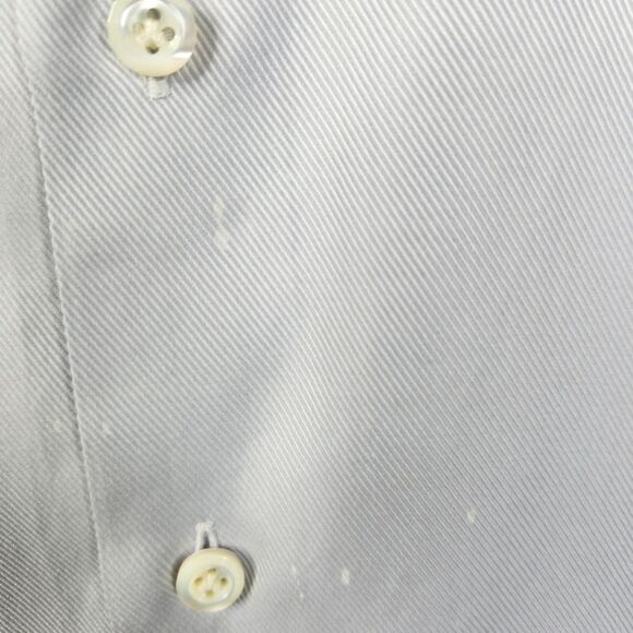 Emanuel Berg Mens Custom Long Sleeve Button Down Dress Shirt Size Large - Picture 7 of 8